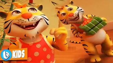 Xúc Xắc Xúc Xẻ, Chữ A ♫ Hổ Con Đón Tết ♫ NHẠC THIẾU NHI VUI NHỘN HAY NHẤT