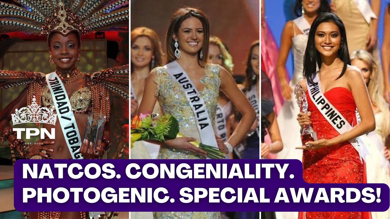 Miss Universe Special Awards Everything You Need To Know Youtube