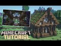 【Minecraft】中世風エンチャント小屋の作り方/How to Build a Medieval Enchanting House
