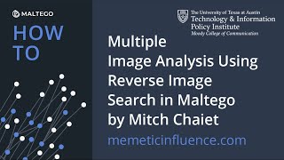 How to: Multiple Image Analysis by Reverse Image Search with TinEye in Maltego - Official Tutorial