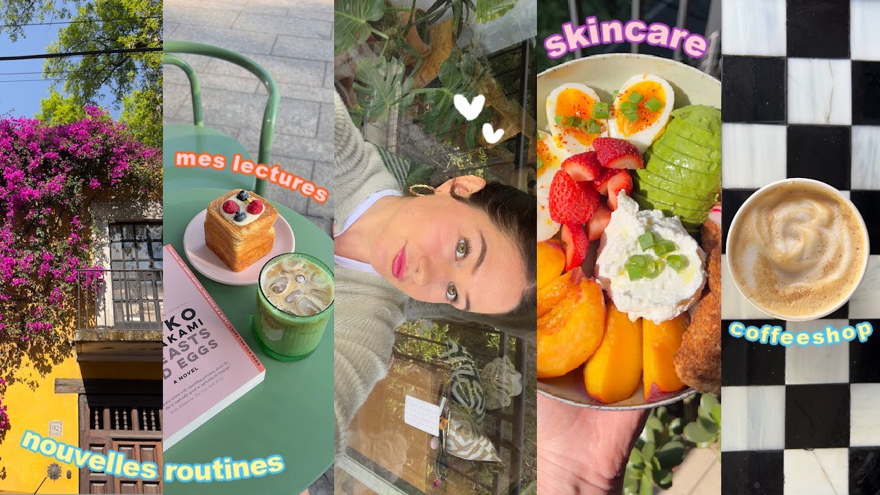 une semaine de selfcare : lecture, yoga, cuisine, skincare... 🧖🏻‍♀️