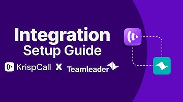 How to INTEGRATE KrispCall with Teamleader  CRM ?