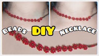 Making DIY Beads Necklace #handmade