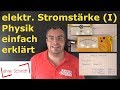 elektrische Stromstärke (I) - Elektrizität -  Physik - einfach erklärt | Lehrerschmidt Mp3 Song