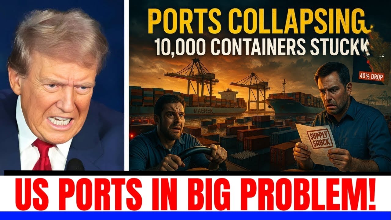 Breaking: Massive Shipping Backlog at U.S. Ports Causes Chaos for Retailers