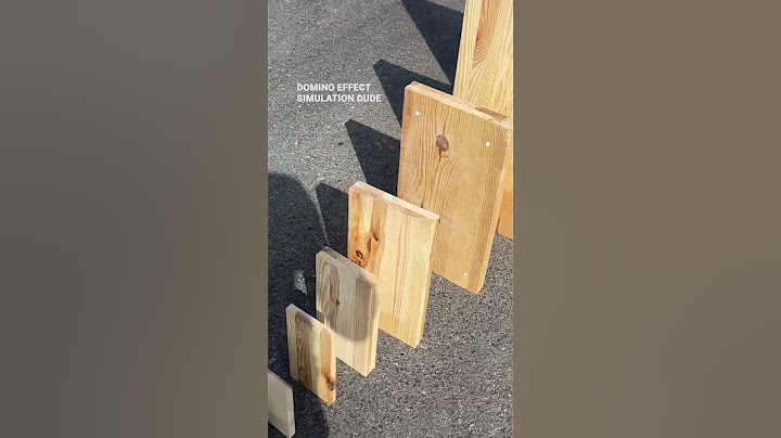 Domino effect Experiment 😁 V4