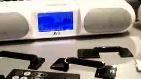 Shiny Shiny - JVC iPod speaker docks launch, Athens