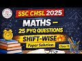 SSC CHSL 2025 | MATHS PYQ SERIES 2025-26