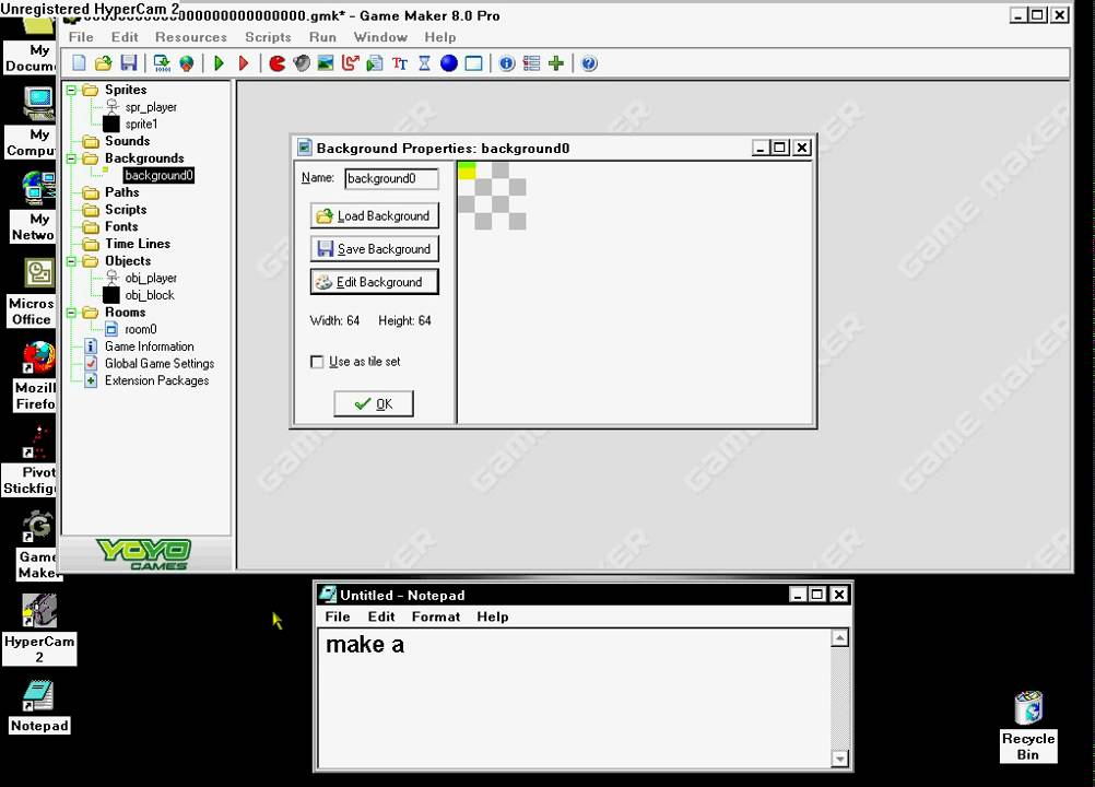 game maker tutorial 2(making your game look better) - YouTube