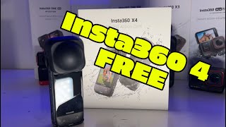 GET Insta360 4 FREE AI Warp