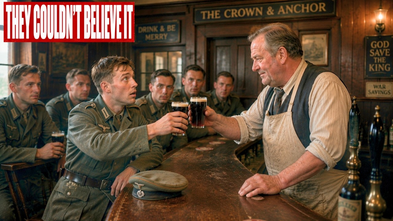 Als deutsche Kriegsgefangene zum ersten Mal einen britischen Pub betraten, konnten sie kaum glauben, was geschah.