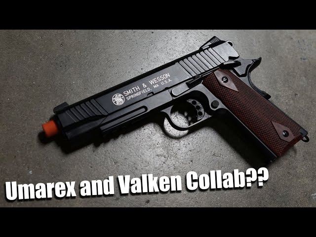 Valken S&W 1911 TAC Gen3 CO2 Blowback Airsoft Pistol