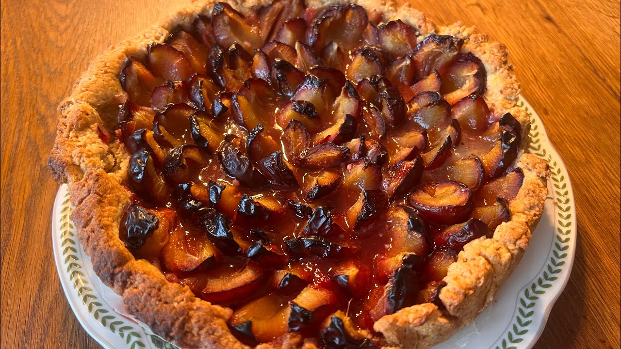 Tarte de ameixa receita da Susana Correia