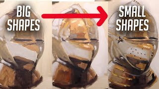 Oil Painting Process Broken Down | How To Build A Painting