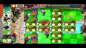 Plants vs. Zombies Puzzle - Last Stand Endless (Part 3: 12 cobs) - Flags 391 to 400