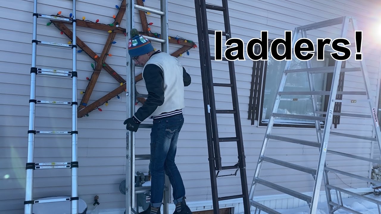 Different types of ladders