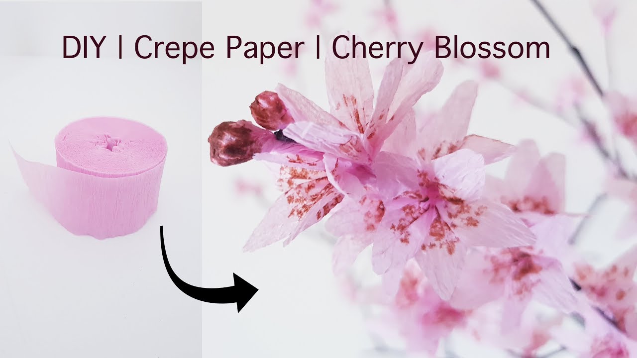Large Tissue Paper Cherry Blossom Flowers
