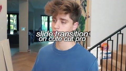 slide transition — cute cut
