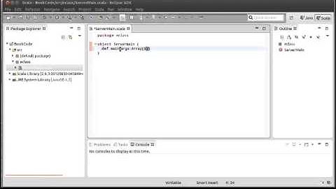 Beginning Project Implementation using Scala