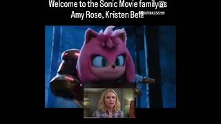 Kristen Bell is Amy Rose!