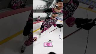 Behind the back pass + shnizz #hockey #rollerhockey #fyp #hockeyplayer #hockeygoal