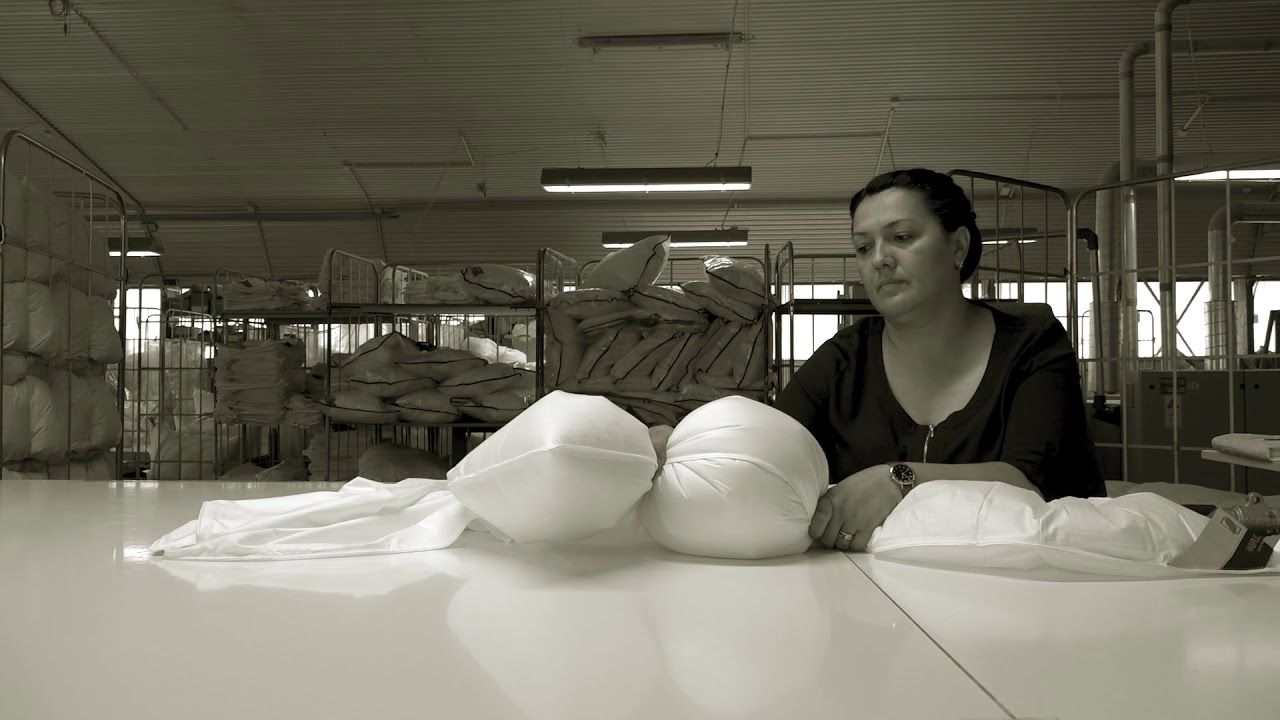 German Down Comforters Production Hans Kruchen, brought to you by European Bliss Inc.