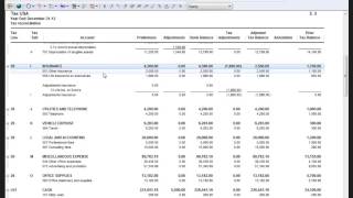 Working Papers: CQ - Does the Tax adjusting entries carry to the prior tax balance column?