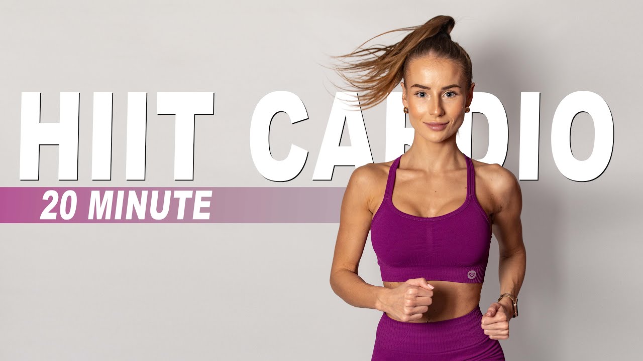 20 MIN HIIT CARDIO | No Equipment • At Home • Full Body - YouTube