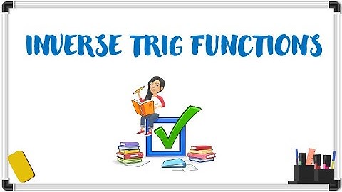 Inverse Trig Functions Explained | Precalculus Made Easy with Graphs & Examples
