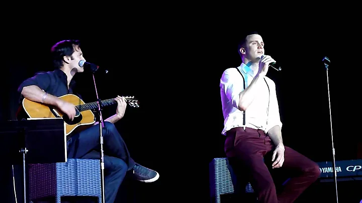 Gavin Creel sings "For Nancy" during the r family ...
