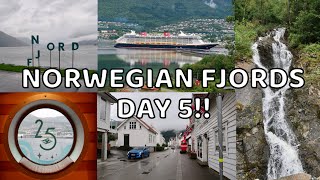 NORDFJORDEID, NORWAY!! | NORWEGIAN FJORDS CRUISE 2023! | DISNEY DREAM | Lauryn Rachel