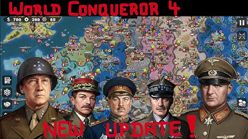 NEWEST WORLD CONQUEROR 4 UPDATE (1960 CHALLENGE CONQUEST + 3 NEW GENERALS + 2 ORANGE GENERALS)