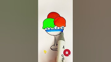 #icecream #art #drawing #satisfying #trending #shorts #youtube