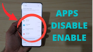 How To Unhide Disable Apps | Android Disable Apps Enable