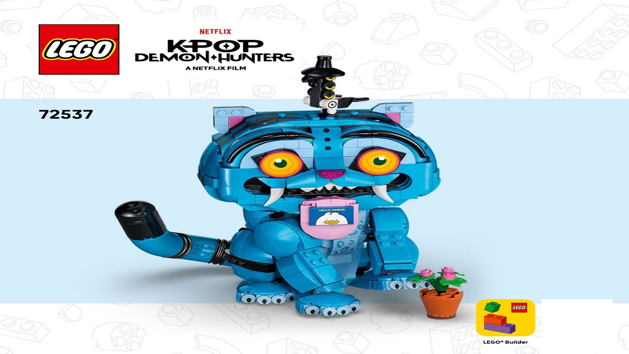 Derpy Tiger and Sussie Bird LEGO instructions