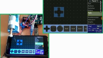 1. Cambio de sentido de giro de un motor con bluetooth y Arduino SIN CÓDIGO con Arduinoblocks