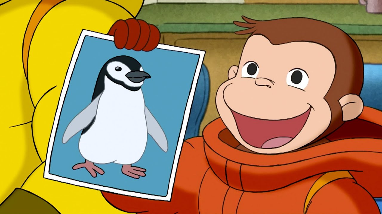 Nickes resa till Antarktis! | Nicke Nyfiken | Tecknad Film för Barn