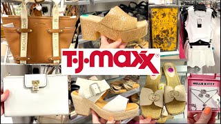 TJ MAXX SHOP WITH ME 2024 | DESIGNER HANDBAGS, SHOES, JEWELRY, CLOTHING, NEW ITEMS #tjmaxx #shopping