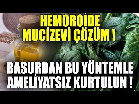 Hemoroide Mucizevi Çözüm ! Basurdan Bu Yöntemle Ameliyatsız Kurtulun !