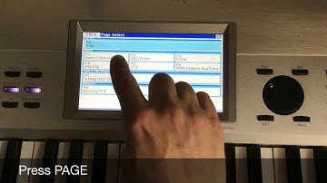 Korg Krome Sound output Mute using SW2