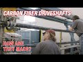 The Construction of QA1 Carbon Fiber Driveshafts