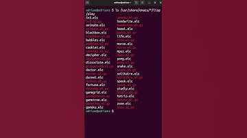 Gaming with Emacs! #emacs