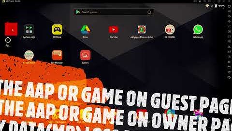 HOW TO HIDE APPS AND GAMES IN LD PLAYER