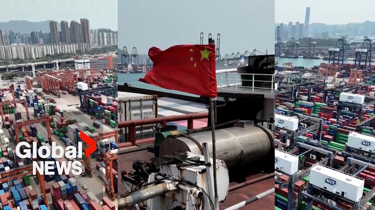 China hits back at US with 34% tariffs on all products - YouTube