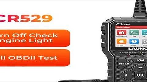 LAUNCH Creader 529 OBD2 Scanner Automotive Diagnostic Tool OBDII Code Reader Fault Code Read OBD Sca