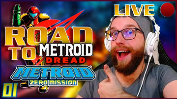 🔴 Metroid: Zero Mission Blind Live Playthrough! | Road To Metroid: Dread! | Part 1