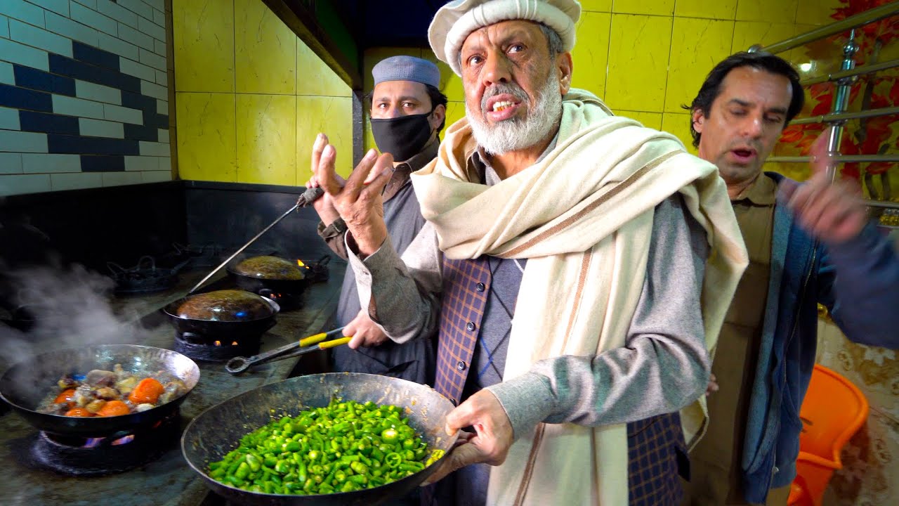 Peshawar Street Food - A1 CHARSI TIKKA (Stoner Kebab) BEST PULAO + Street Food in Pakistan!! | Luke Martin