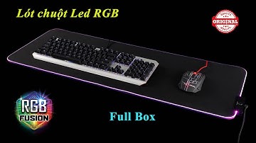 Lót chuột Led RGB chính hãng - Miếng lót chuột gaming Led rgb