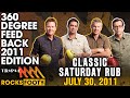 Classic Saturday Rub | 360 Degree Feedback 2011 - Jim, Gaz, Spud &amp; Damo All Cop It! | Triple M Footy