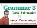 [Subjunctive]-Grammar By Ajay Kumar Singh II MB Books